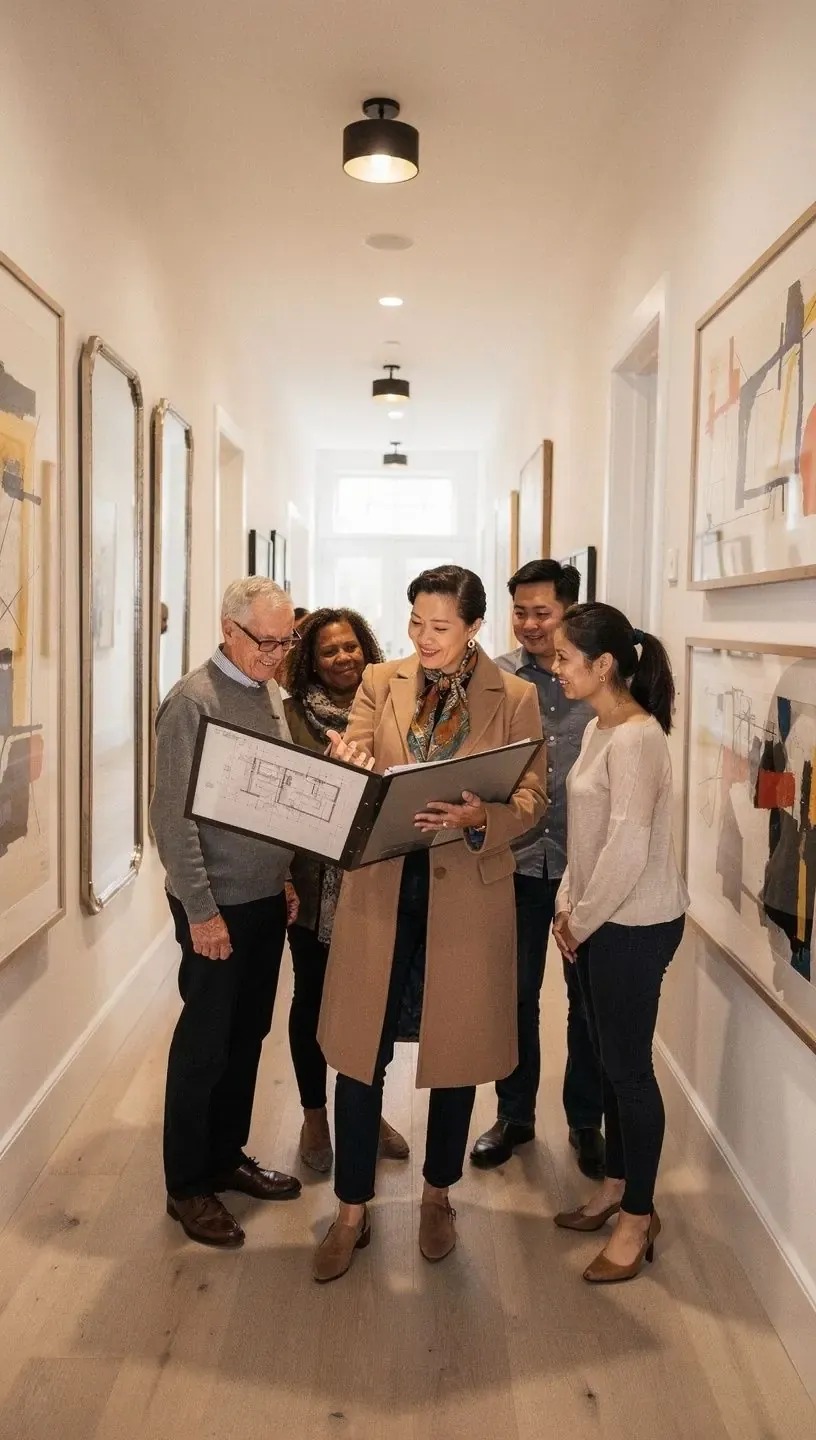 Kaasaegne eluruumi sisekujundus, kus on näha avar elutuba modernsete mööbliesemete ja heledate värvidega.